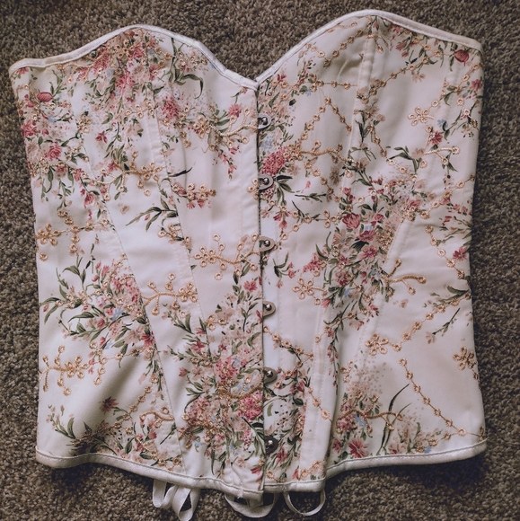 Whimsical Cottagecorp Corset - Picture 2 of 7